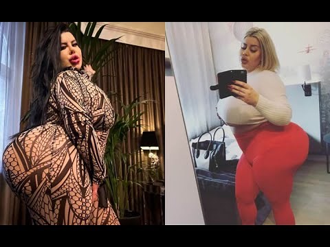 Natasha Crown es la mujer con el trasero más grande del mundo