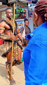 139K views · 58K reactions | I didn’t dress like this for attention. I dressed like this to remind the world that African history still walks, breathes, and moves among us. Every step carries a story. Every stare means something was felt. What did this moment make you feel when you saw me walk past? #Afroguardian #AfricanHeritage #CultureInMotion #AfricanPride #LegacyAlive | Afroguardian | Facebook