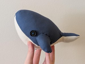 Whale Plush Pattern - Etsy Canada