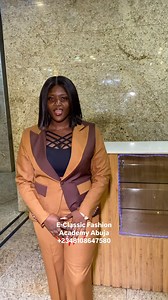 56 reactions | E-Classic Fashion Academy Abuja Final project. Congratulations Chidera Join our next batch #trendingreels #viralvideos | E-Classic Signatures | Facebook