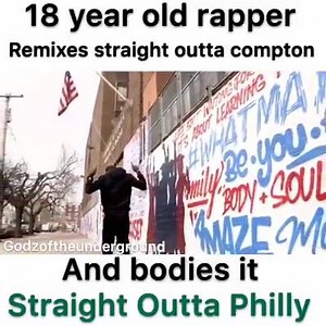 18 year old rapper absolutely smashed the Straight Outta Compton beat | Golden Age of Hip Hop