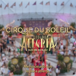 ¡Alegría, bajo una nueva luz, de Cirque du Soleil, te espera! ✨ ¡No te quedes sin tu entrada! | Cirque du Soleil