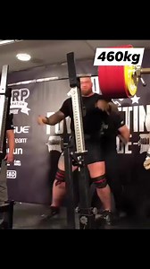 Hafthors heaviest squat ever throwback....460kg looking easy | Man Beast Strongman Events