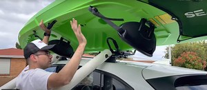 How to make kayak roof rack loader - Bunnings Workshop community