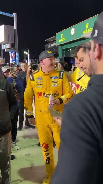 Just missed the pole, but still on the front row. #NASCAR #DAYTONA500 | NASCAR on FOX