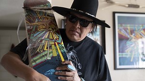 Skateboard art is reconnecting Navajo youths with their culture
