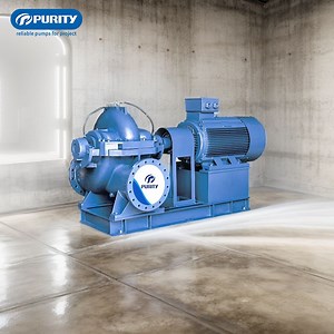 [Hot Item] Centrifugal Horizontal Split Casing Pump with Motor or Diesel Engine