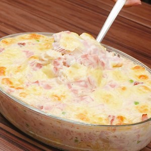 Necesitas hacer esta receta de fídeos al horno, ¡súper fácil y cremoso! | Teste Recetas España