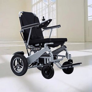 [Hot Item] ISO Approved Factory Customized Foldable Heavy Duty Aluminum Reclining Electric Power Wheelchair
