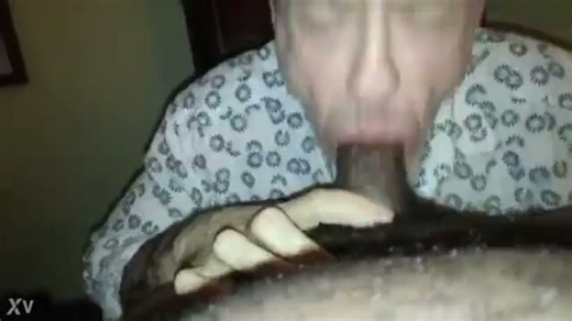 Old Guy across the street swallowing 2 loads