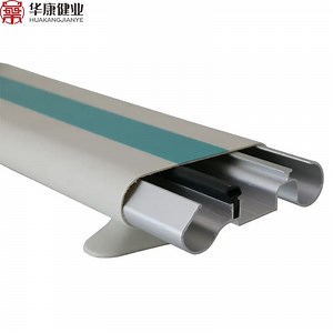 [Hot Item] Custom PVC Cover Aluminum Core Handrail for Hospital Wall Protection