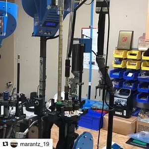 #Repost @marantz_19 ・・・ My bad ass AmmoBot with a new bullet sensor from @immortobot and my Dillon Precision Products, Inc super 1050 loading some major 40 caliber ammo. Love this bad ass set up!!! #reloading #guns #ammo #firearms #badass #hot #ammobot #gunsofinstagram #dillonprecision #guns #reloadingnation #loadsmarter | AmmoBot