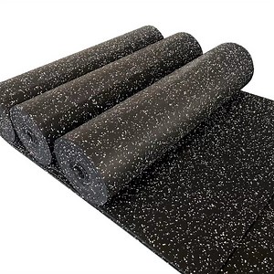 [Hot Item] 10mm Shock Sound Absorbing Gym Flooring Rubber Mat Roll