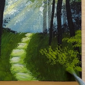 1.3K views · 151 reactions | Landscape Painting | HO Art | Facebook