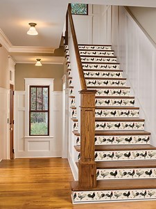 Farmhouse Decals, Rooster Stair Riser Stickers Peel and Stick, Rustic Home Decor - Etsy