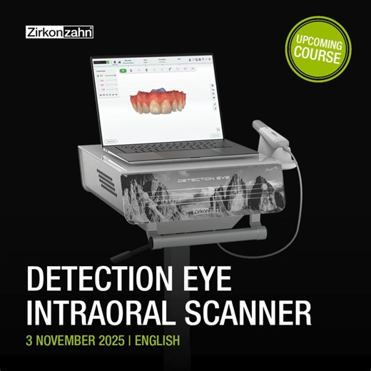The Detection Eye intraoral scanner stands out for its high scanning speed and accurate impression-taking. Discover all features and benefits in this post!  Curious how it works? Join the in-person course by Zirkonzahn in Italy and see it in action! Apply now: https://zirkonzahn.com/en/education/course-programme/cad-cam-milling/detection-eye-intraoral-scanner Know more about the Detection Eye: https://products.zirkonzahn.com/page/Detection_Eye/v/EN | Dentistry | Facebook