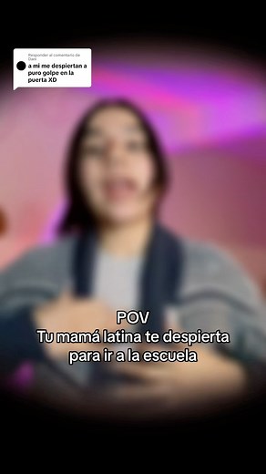 24K views · 1K reactions | POV: tu mamá Latina te despierta para ir a la escuela #asmr #asmrsounds #asmroleplay #asmrroleplay | Cynthia Fernandez | Facebook