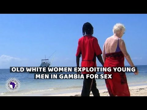 Old White Ladies Exploiting Young African Boys For S£x