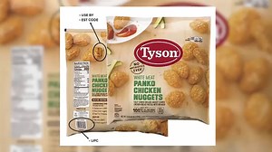 Tyson chicken nuggets recalled, may contain rubber