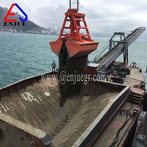 [Hot Item] 5-25cbm Volume Remote Controlled Crane Clamshell Bulk Cargo Coal Mine Sand Grain Grapple Grab Bucket for Your Use-Overhead Travlling Crane Manufacturer