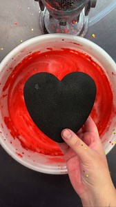 290K views · 2.5K reactions | Black heart #asmr #viral | chalkitasmr | Facebook
