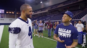 QB1 is bacc at it again with YellaBeezy214! Come out to Unruly Citizens in Ford Center at The Star on July 27th to see YellaBeezy214, Future, Juice Wrld more. Get tickets today → http://bit.ly/2F56Akc | Dallas Cowboys