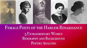 5 Female Poets of the Harlem Renaissance - Poet Bios and Poetry Analysis Lesson
