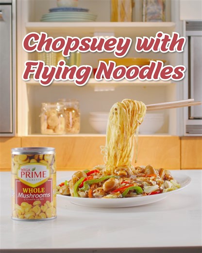 424 reactions · 5 comments | Gawing Chef level ang sarap ng Chopsuey with Mega Prime Whole Mushroom! #MegaPrime #ChefLevelSarap | Mega Prime | Facebook