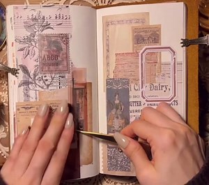 Another scrapbook or journal ASMR that you will love. Comment LOVE, if you like the video. #fyp #souvenirs #viral #stickerlovers #asmr #sticker #scrapbooking #journaling #journal #handbook | Brave's Stickers ASMR TV
