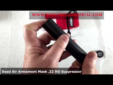 Dead Air Armament Mask 22LR HD firearm gun sound suppressor silencer in .22 LR Review