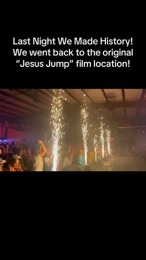 Last Night We Made History! We went back to the original“Jesus Jump” film location! #bshoc #jesusjump | B-SHOC