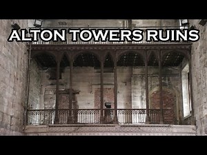Alton Towers Stately Home Ruins 2006 & 2014