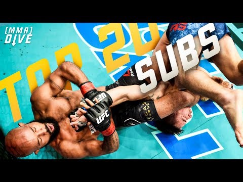 Top-20 Greatest SUBMISSIONS In UFC History