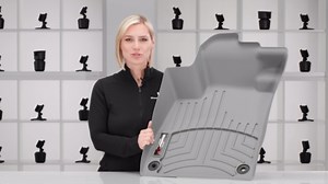 WeatherTech Custom Fit FloorLiners for Toyota Sequoia, Sequoia, Sequoia - 3rd Row (450935), Tan