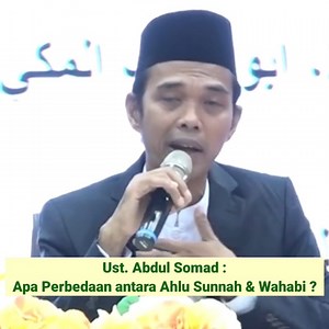 9.5K views · 2.2K reactions | Apa Perbedaan antara Ahlu Sunnah & Wahabi ? || Ceramah Ustad Abdul Somad #ustadabdulsomad #ustadzabdulsomad #ceramahustadzabdulsomad #ceramahustadabdulsomad #UAS | Ceramah Ustad Abdul Somad | Facebook