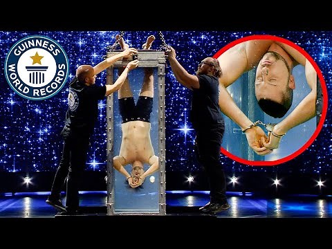 Underwater Escape Race Against The Clock - Guinness World Records