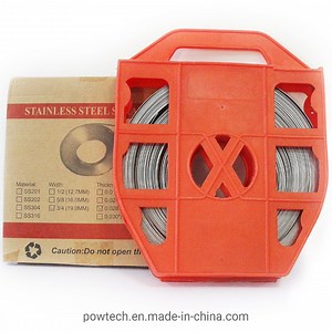 [Hot Item] Banda de acero inoxidable de alta calidad, hebilla, herramientas de sujeción para abrazadera de cable