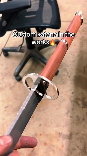 Next up is grinding and heat treating the blade! #sword #forged #katana #japanese #samurai #ninja #anime | Margaret Torres