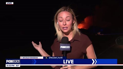 Fire crews battle recycling facility fire in Surprise