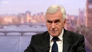 John McDonnell: Brexit threatens to 'undermine the peace process' if Northern Ireland hard border installed