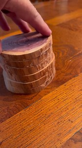 Live Edge Cedar Coasters – Handmade Waterproof Drink Coasters - Etsy