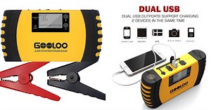Smartphone Accessories: GOOLOO Car Jump Starter & USB Power Bank $76, more