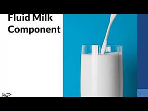 2 CACFP Meal Pattern Training Child & Adult Meal Pattern - Fluid Milk