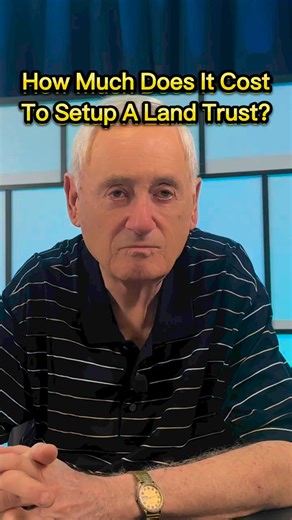 Back at it, answering your land trust questions! 👍 Land trusts are relatively cheap to set up and are essential for structuring your entities. All of the paperwork you'll need to set one up is on my Gold Club member site. ⭐ The link to join is in the link in my bio. 👆 #realestate #GC #rei #entrepreneur #investing #financialfreedom #invest | Ron LeGrand