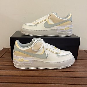 Nike Air Force 1 Shadow Sail Light Silver Citron US Women 9/UK 6.5(DR7883-101)