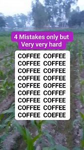 4 Mistakes only but very very hard #brainteasers #search #find #puzzle | BD Puzzle