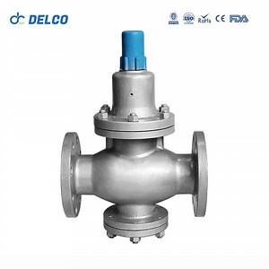 [Hot Item] DELCO Stainless Steel Flanged Pilot Operated Pressure Reducing Valves For Water Steam