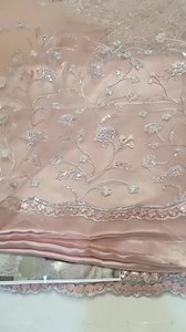 4.4K views · 89 reactions | Couture Pale peach Saree 5750!! | Mommy and daughter fashion | Facebook