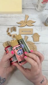 Make this strawberry house kit with me. FULL tutorial. 🍓 Fun wood craft for summer! #strawberryseason #strawberrycrafts #CraftingCommunity #diycraftsideas #crafting #paintathome | Amber Strong DIY