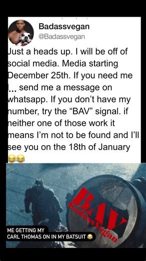 Email and customer support will still be available lol. I’ll see yall at UCLA hosting a vegfest on the campus Jan 16th from noon to 5pm and ill be at LA fit expo Jan 18-19 th✌🏾 | BAD ASS VEGAN